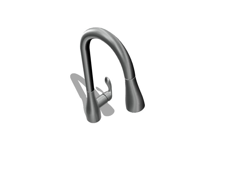 Moen Spot Resist Stainless Single Handle Pulldown Kitchen