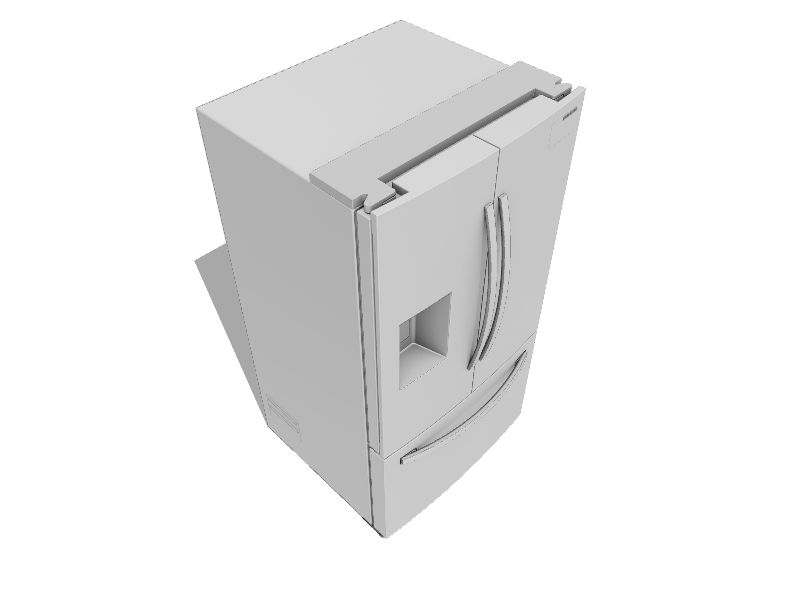 Samsung 28cu ft French Door Refrigerator with Ice Maker (White) ENERGY STAR at