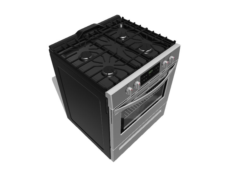 Frigidaire 30in 4 Burners 5cu ft Slidein Natural Gas Range