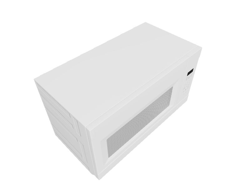 Amana 1.6-cu ft 1000-Watt Over-the-Range Microwave (White) in the Over