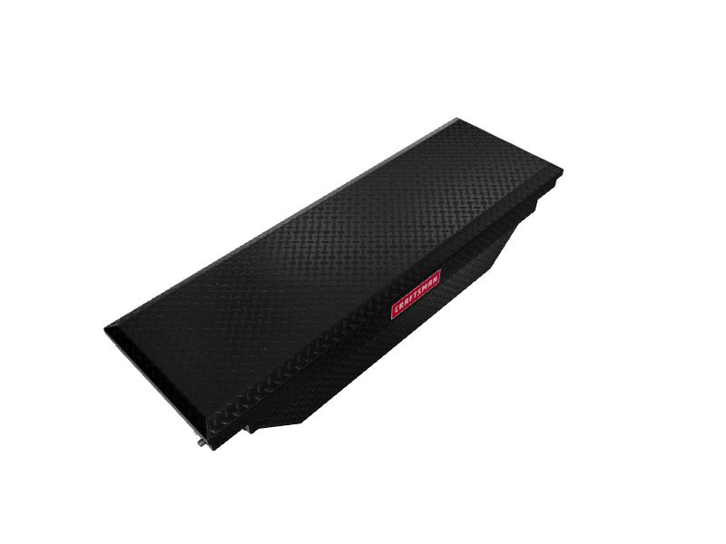 CRAFTSMAN 61.5in x 20in x 13in Matte Black Aluminum Crossover Truck