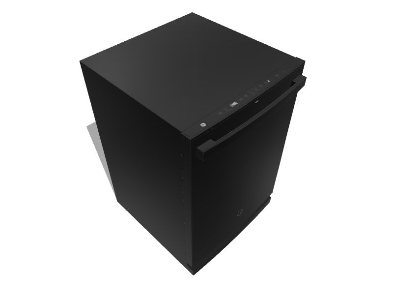 GE Dry Boost Top Control 24in BuiltIn Dishwasher With Third Rack