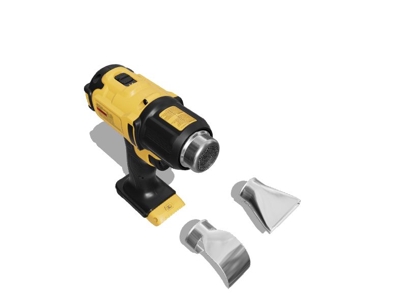 Dewalt Heat Gun, Battery Powered, 20V DC, Dual Temp. Setting, Pistol