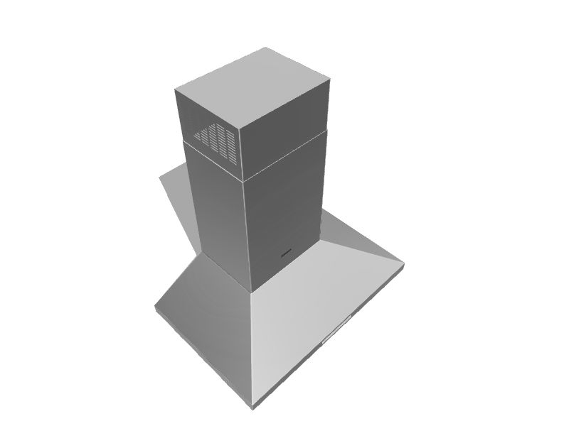 Bosch 500 Series 30in Convertible Stainless Steel WallMounted Range