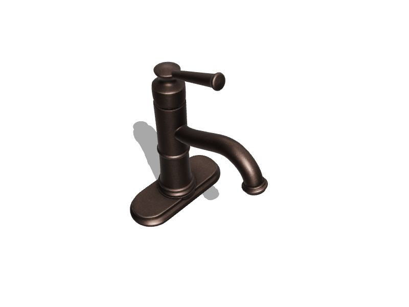 Moen Belfield Oil Rubbed Bronze 1handle Single Hole WaterSense Lowarc