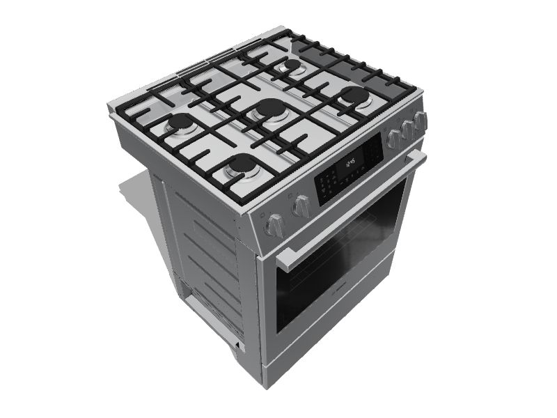 Bosch Benchmark Series 30in Deep Recessed 5 Burners Selfcleaning