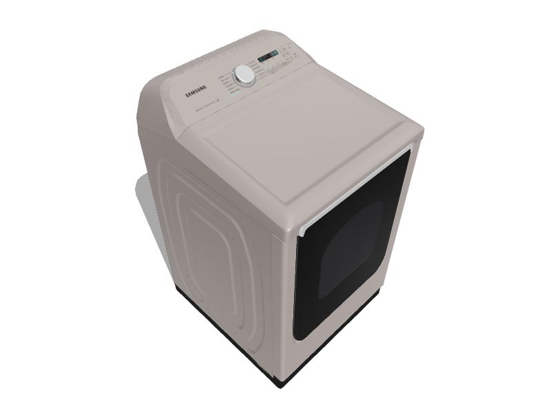 Samsung 7.4cu ft Steam Cycle Electric Dryer (Champagne) ENERGY STAR in