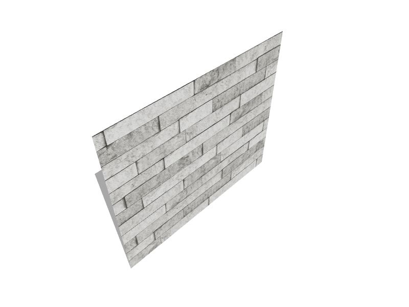 InHome 18in W x 108in H Selfadhesive Gray Faux Finish Textures Wall