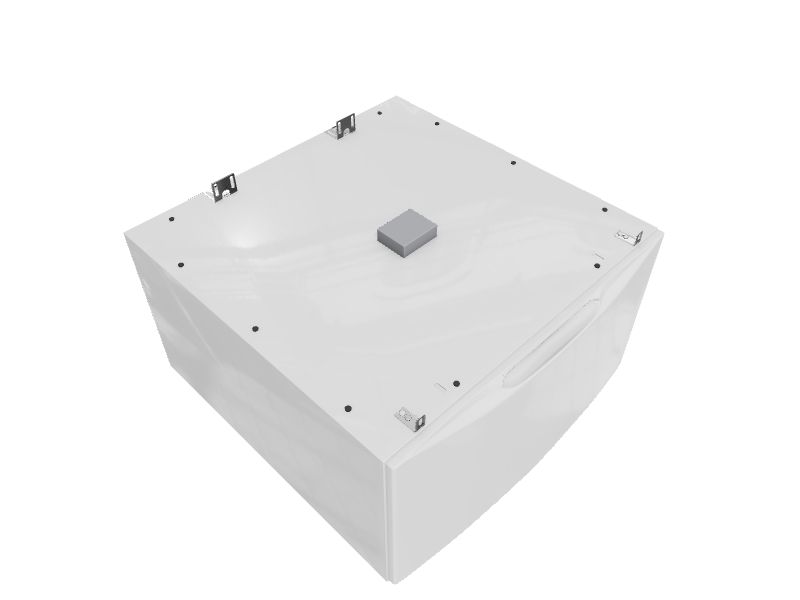 Electrolux 15in x 27in Universal Laundry Pedestal (Island White) with