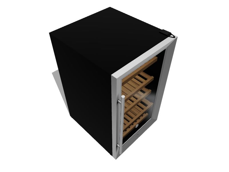 GE 19in W 31Can Capacity Stainless Steel BuiltIn/Freestanding