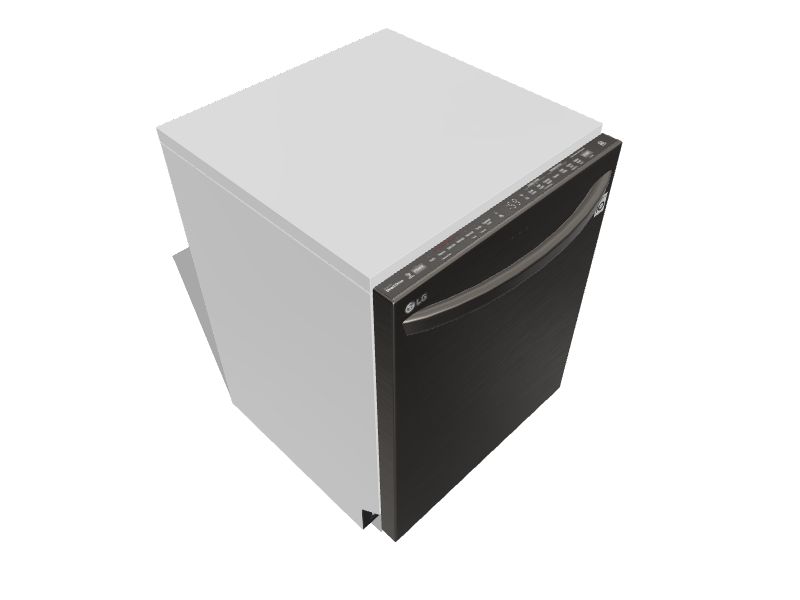 LG QuadWash Top Control 24in Smart BuiltIn Dishwasher (Printproof