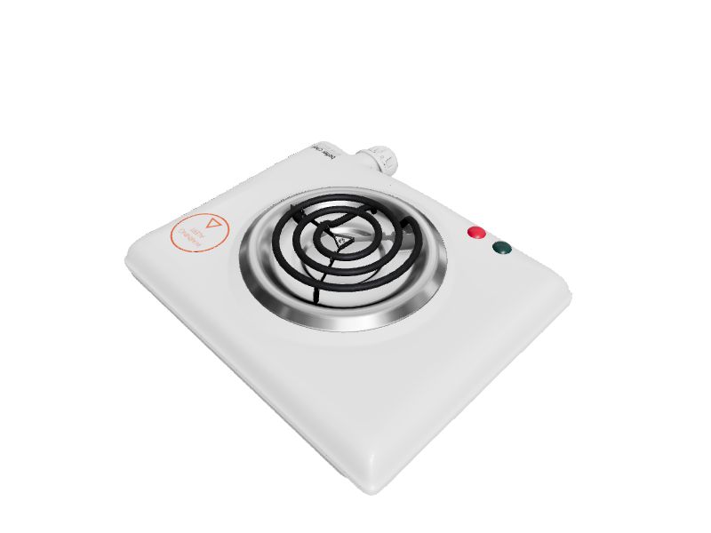 Better Chef 11in 1 Element Coil White Electric Cooktop in the Electric