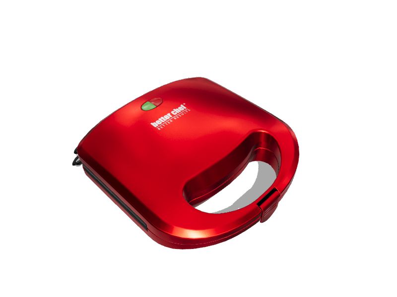 Better Chef 760Watt Red Electric Grill in the Electric Grills