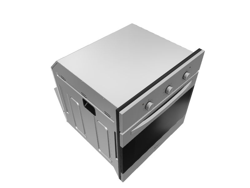 Empava 24in Convection Single Electric Wall Oven (Stainless Steel) at