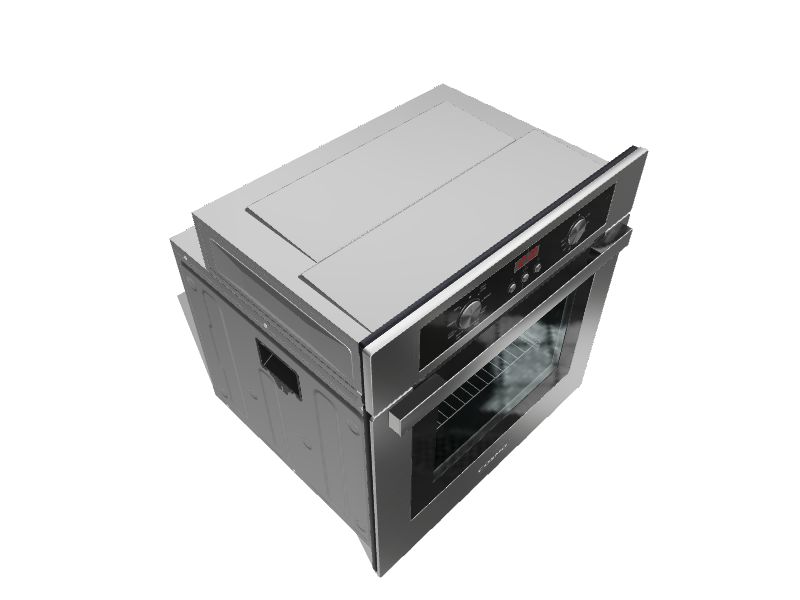 Cosmo 24in Convection European Element Single Electric Wall Oven