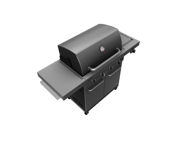 CharBroil Commercial Series Stainless Steel 4Burner Liquid Propane