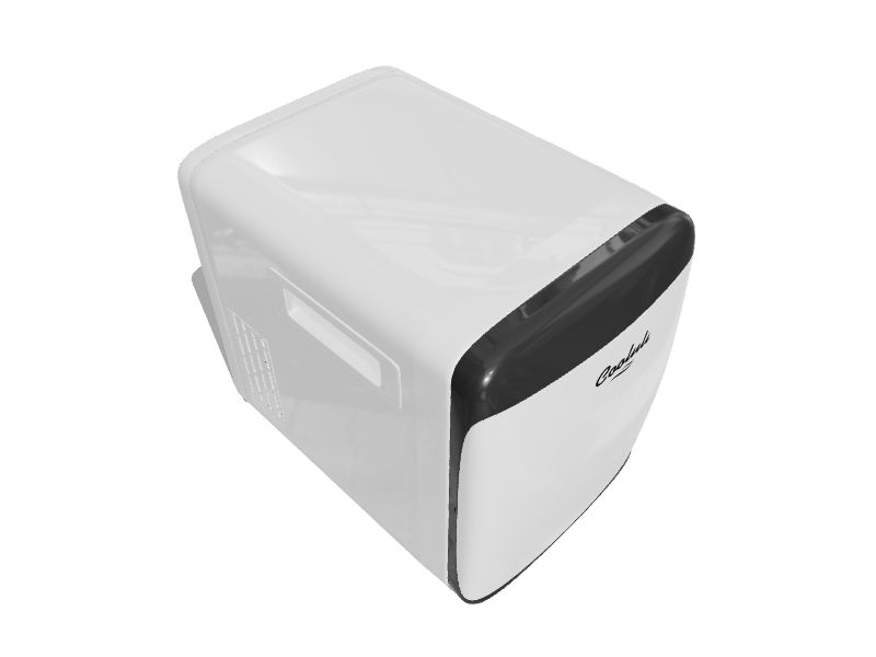 Cooluli Portable Cosmetic Refrigerator with Temperature Control (White