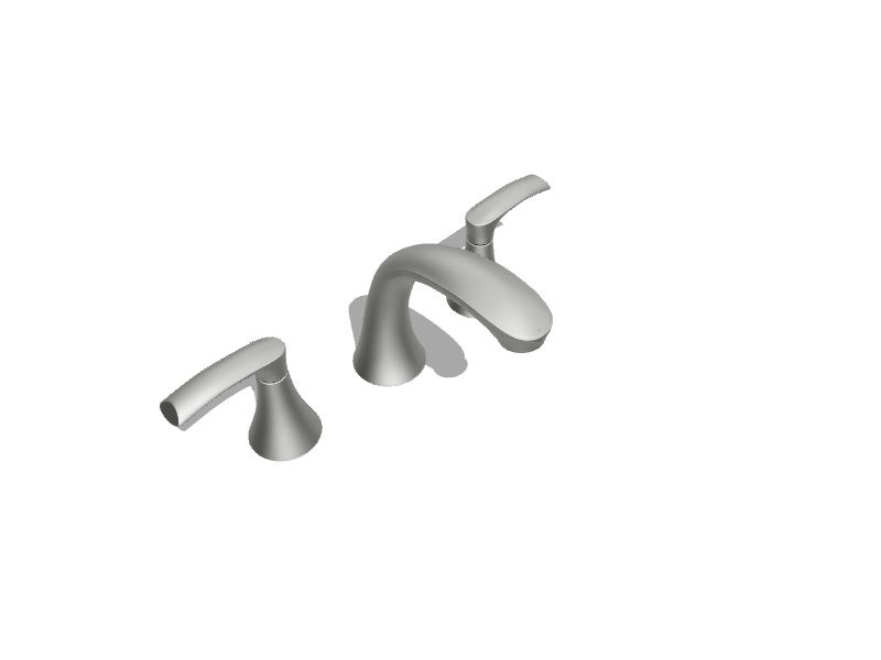 Moen Graeden Spot Resist Brushed Nickel Widespread 2Handle WaterSense