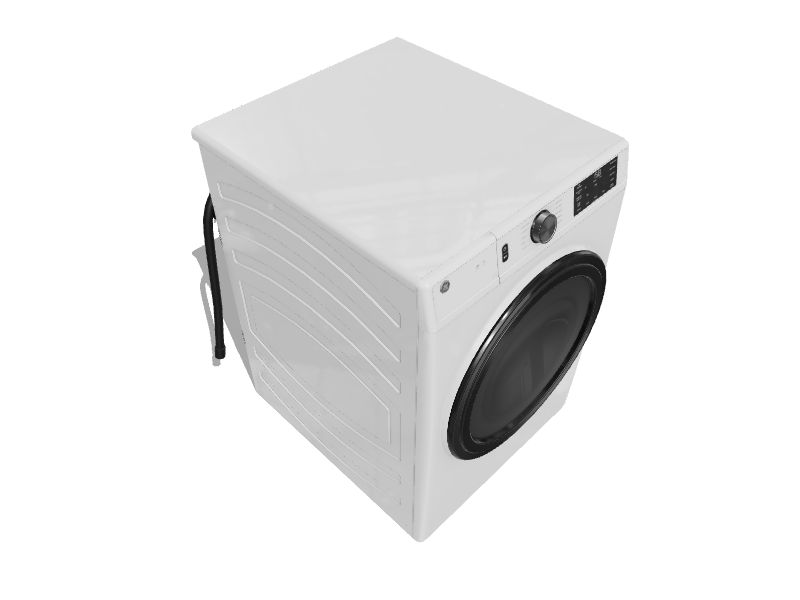 GE 7.8cu ft Stackable Smart Electric Dryer (White) ENERGY STAR in the Electric Dryers