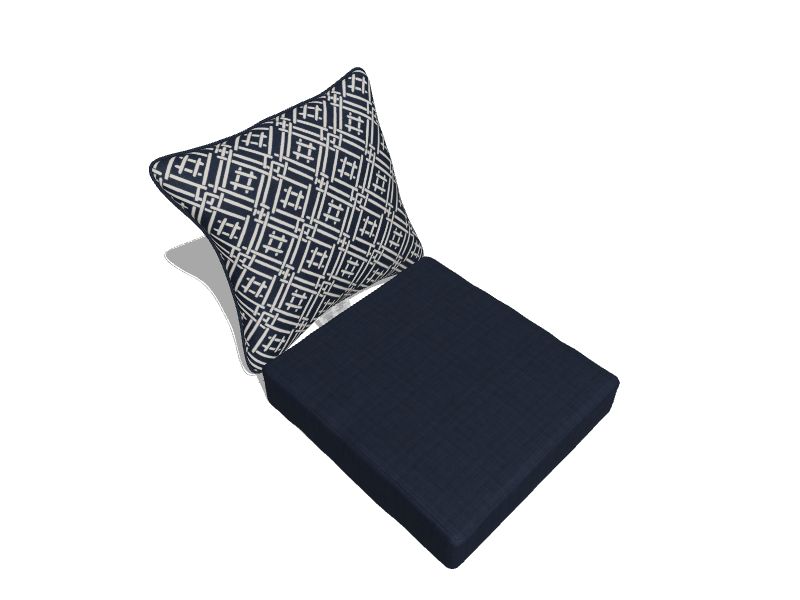 Style Selections 24in x 24in 2Piece Tilda Trellis Deep Seat Patio