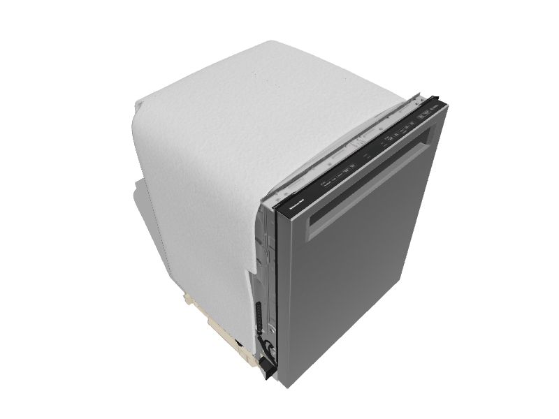 KitchenAid Top Control 24in BuiltIn Dishwasher With Third Rack