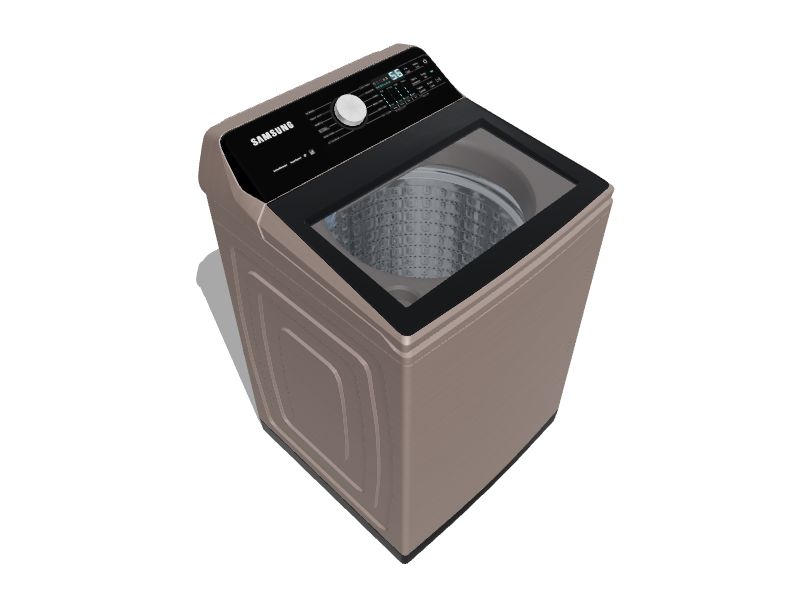 Samsung 5cu ft High Efficiency Impeller TopLoad Washer (Champagne