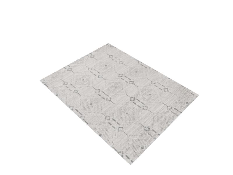 allen + roth Devika 8 X 10 (ft) Gray Indoor Area Rug in the Rugs