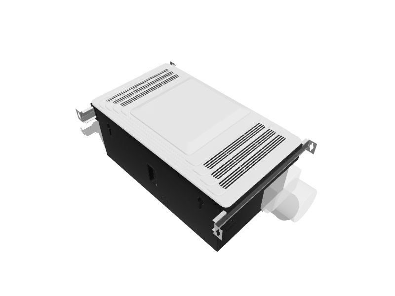 Broan 4.5-Sone 100-CFM White Lighted Bathroom Fan 696 at Lowes.com