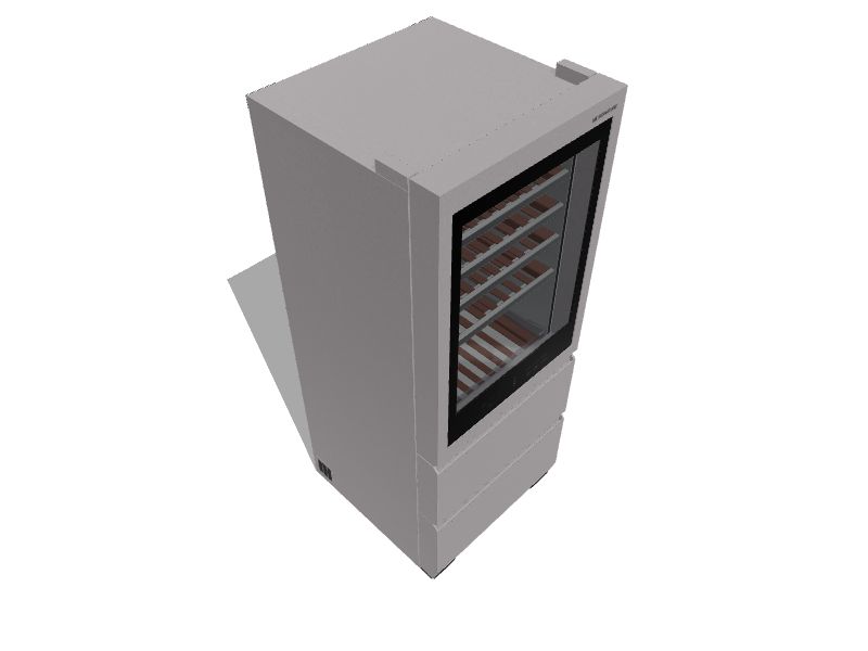 LG 27.56in W 65Bottle Capacity Textured Steel Dual Zone Cooling