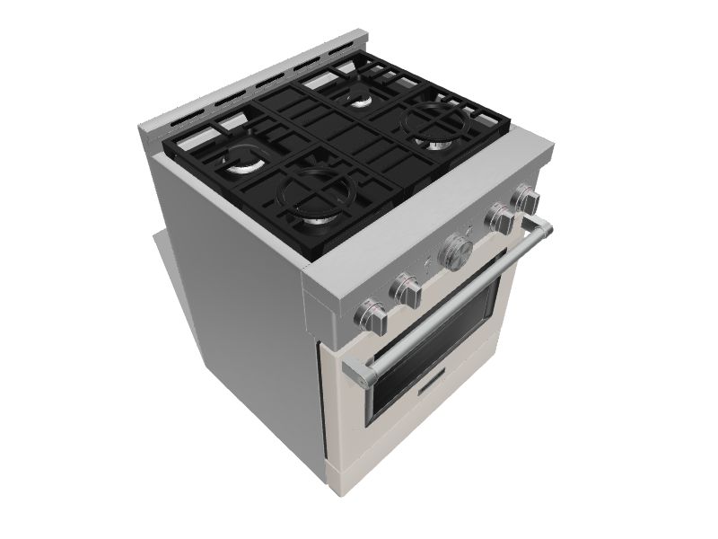 KitchenAid SMART Capable 30in 4 Burners 4.1cu ft Selfcleaning