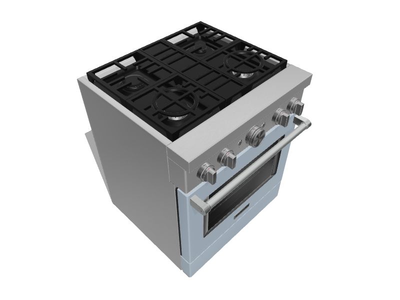 KitchenAid Smart Capable 30in Deep Recessed 4 Burners Selfcleaning