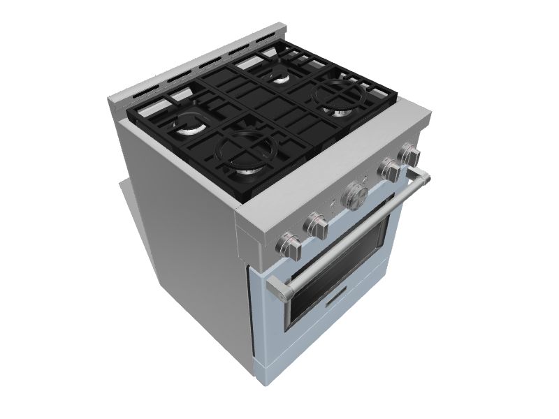 KitchenAid SMART Capable 30in 4 Burners 4.1cu ft Selfcleaning