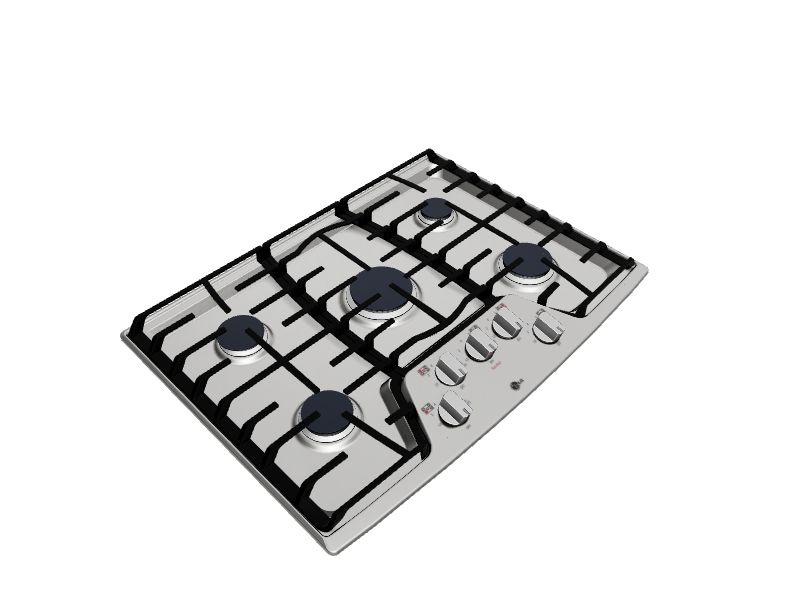 LG 30in 5 Burners Stainless Steel Gas Cooktop in the Gas Cooktops
