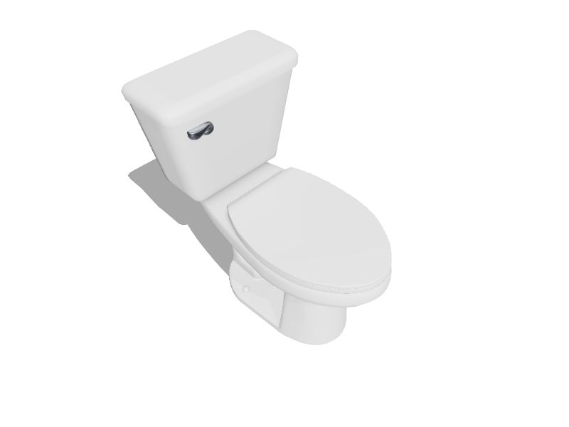 Penguin Toilets GPF Single Flush Elongated Toilet with Patented