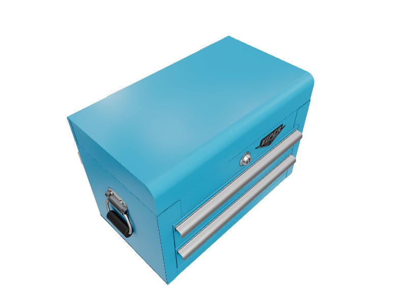 Viper Tool Storage 18in W x 11.5in H 2Drawer Steel Tool Chest (Blue