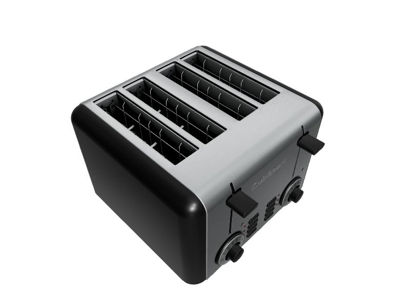 Cuisinart 4Slice Black 6Watt Toaster in the Toasters department at