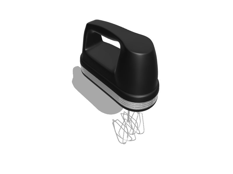 Cuisinart Power Advantage 35in Cord 5Speed Black Hand Mixer in the