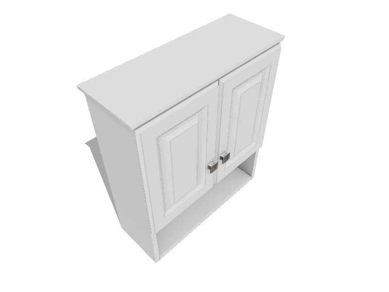 Design House Wyndham 22in x 26in x 8in White Bathroom Wall