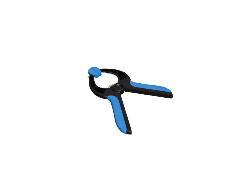 Kobalt 5Pack 1in Spring Clamp in the Clamps department at