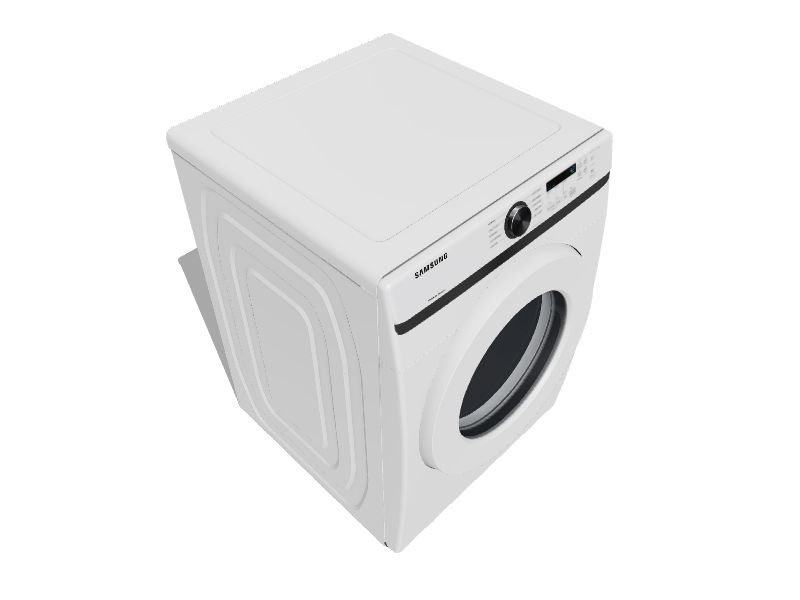 Samsung 7.5cu ft Stackable Electric Dryer (White) in the Electric