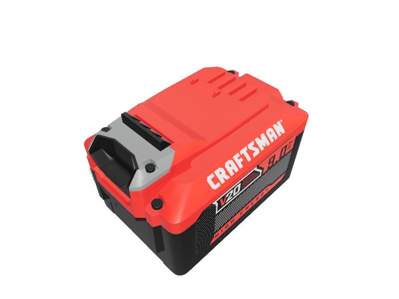 CRAFTSMAN V20 20 9 AmpHour; Lithiumion Battery in the Power Tool