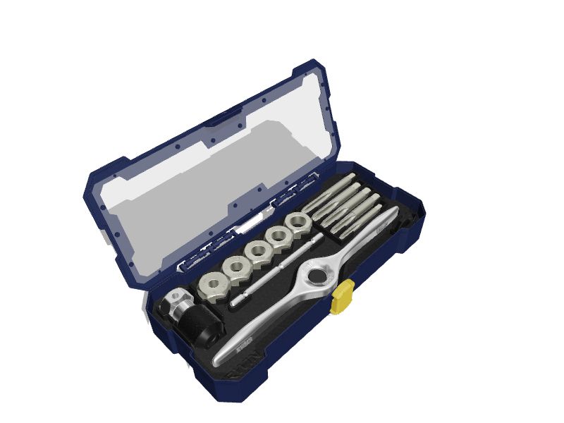 IRWIN Hanson 14Piece Standard (Sae) Tap and Die Set in the Tap & Die