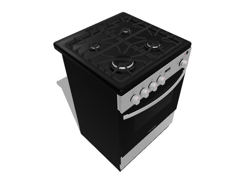 Frigidaire 24in 4 Burners 1.9cu ft Slidein Natural Gas Range