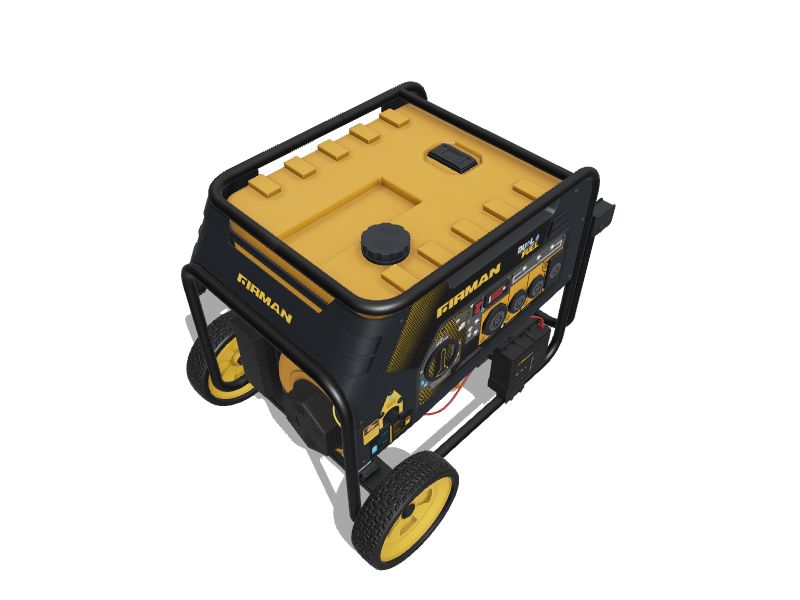 Firman Hybird 7500Watt Gasoline/Propane Portable Generator at