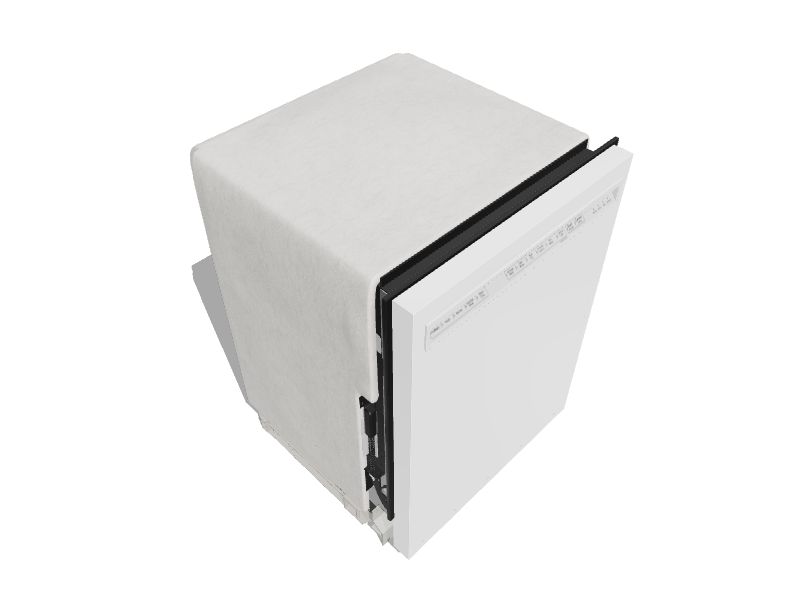 KitchenAid Front Control 24in BuiltIn Dishwasher With Third Rack