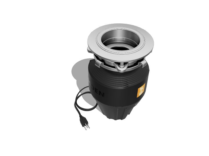 Moen Host Corded 3/4HP Continuous Feed Noise Insulation Garbage