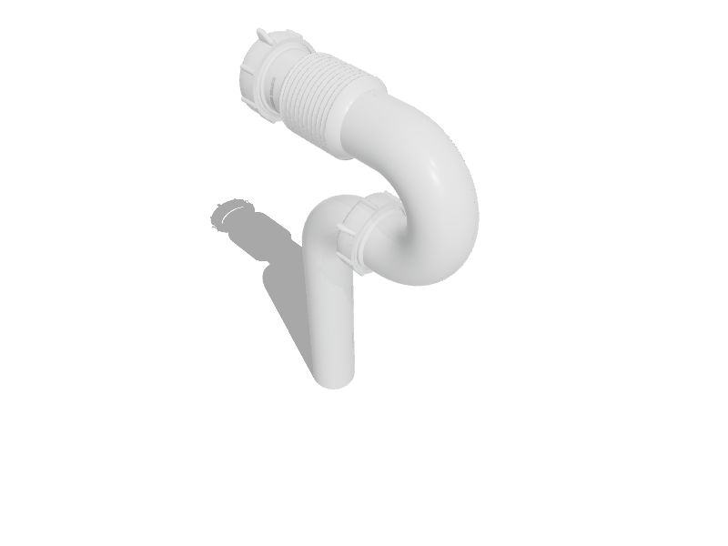 Keeney 11/2in Plastic Ptrap in the Under Sink Plumbing department at