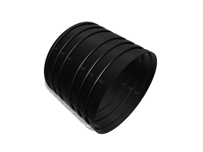 FLEX Drain by Amerimax 4in x 4inDegree Corrugated Coupling Fittings