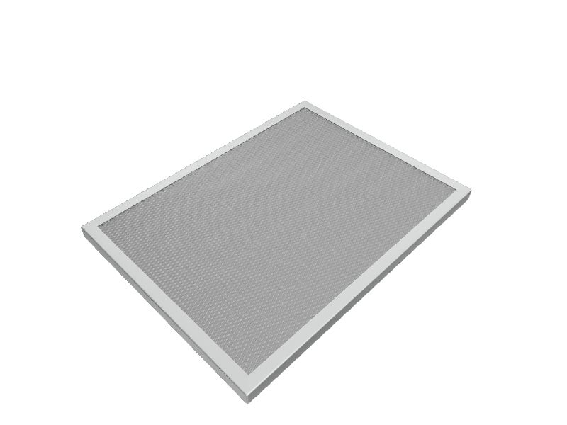 Broan Ductfree Range Hood Air Filter 4Pack (Aluminum) in