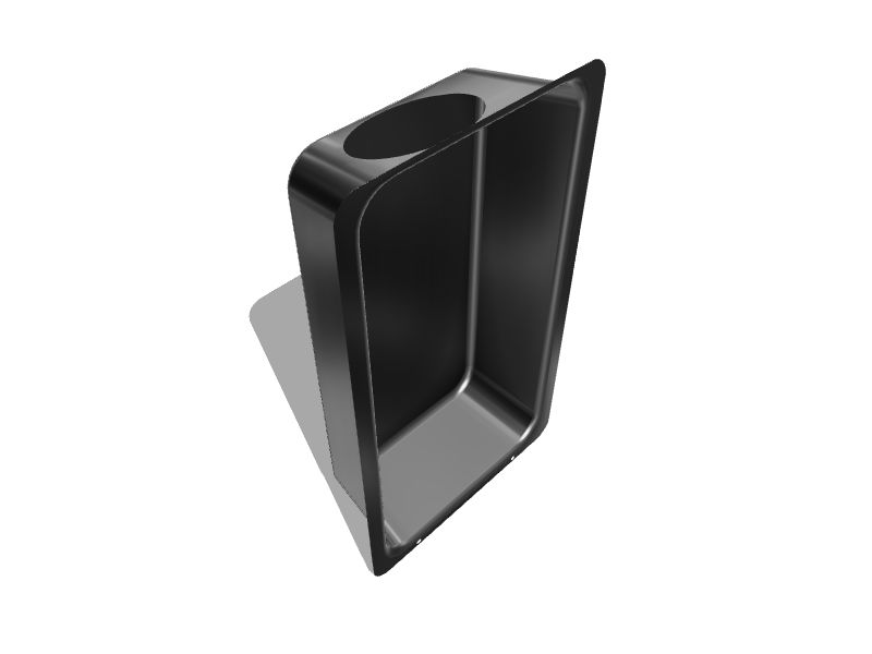 IMPERIAL 11.75in x 20.125in Aluminum Dryer Vent Box in the Dryer Vent